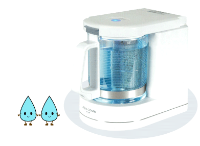 ナノバブル水素水生成器「AQUA CLOVER」